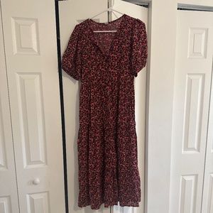Old Navy Floral Midi Dress
